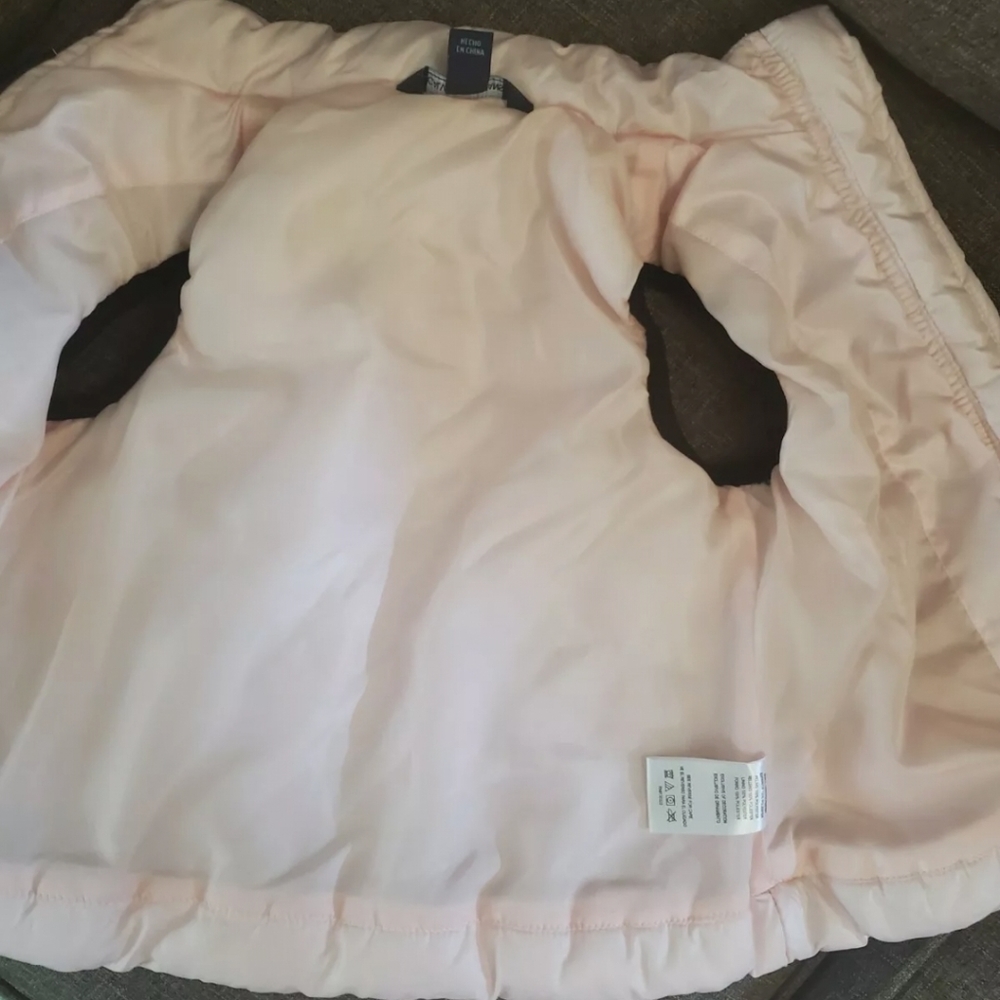 Calvin Klein Jeans Toddler Baby Girl Puffer Vest Size 24m Pink - Picture 6 of 7